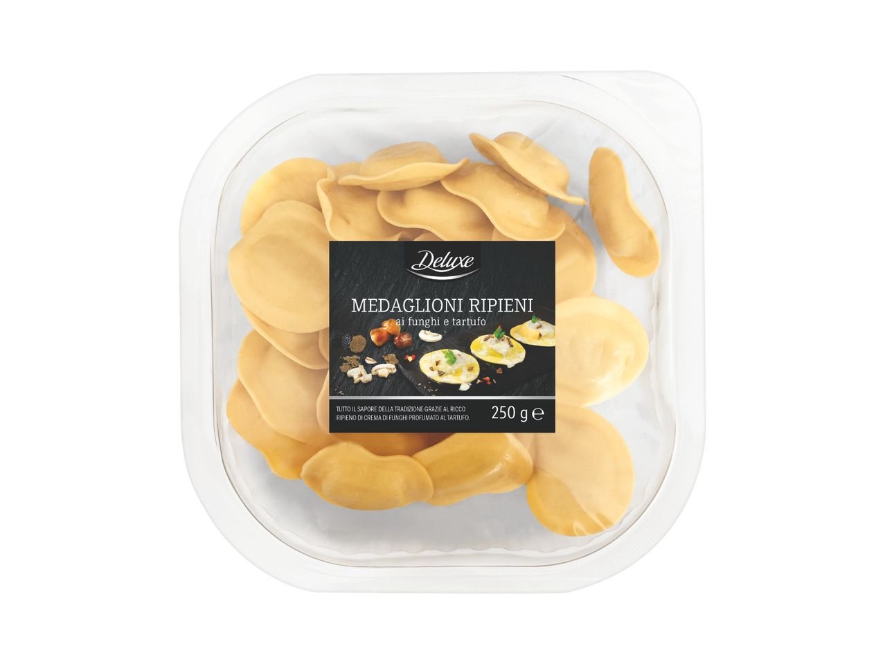 Medaglioni ripieni ai funghi e tartufo