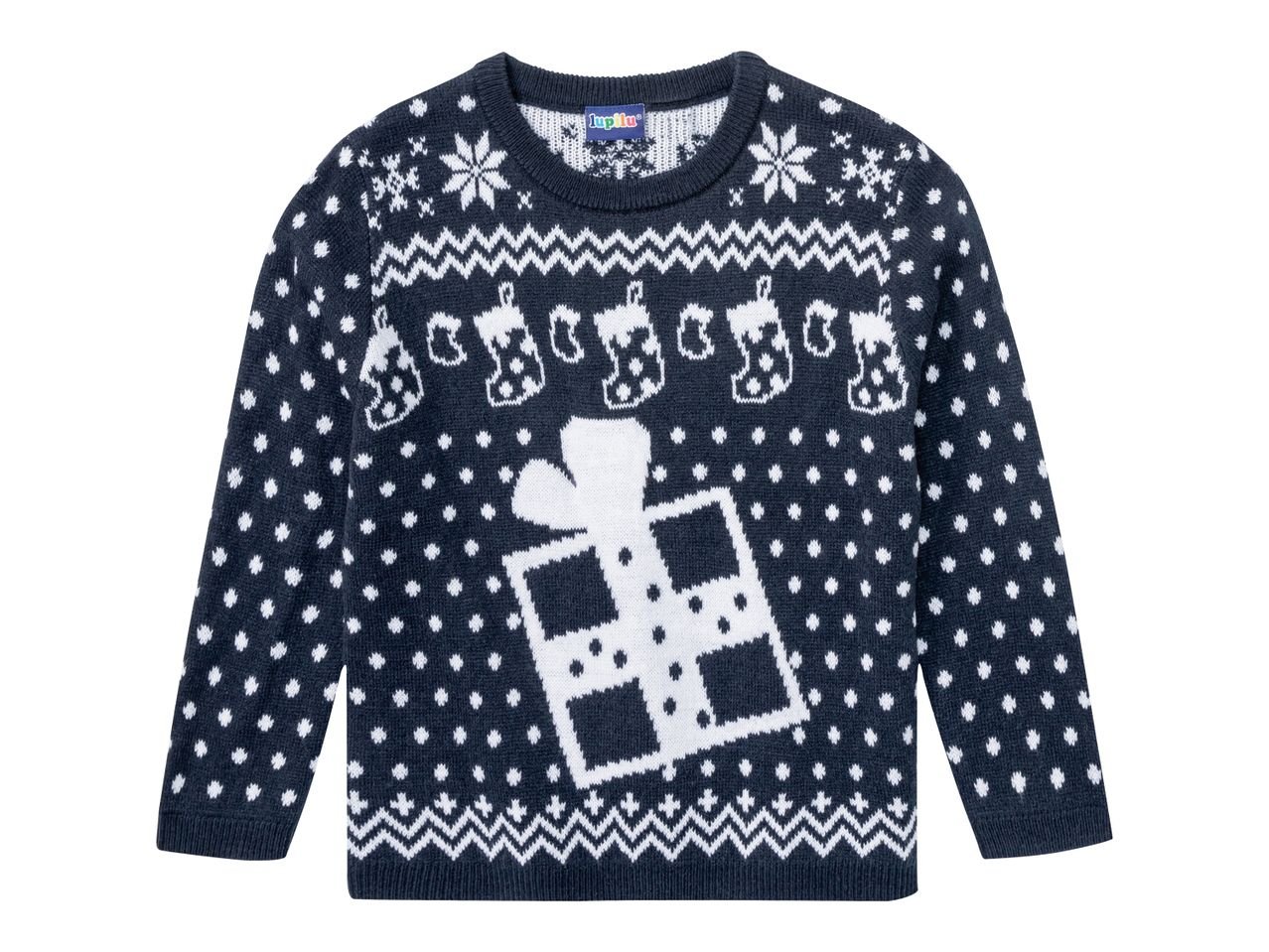 Pullover natalizio da bambina