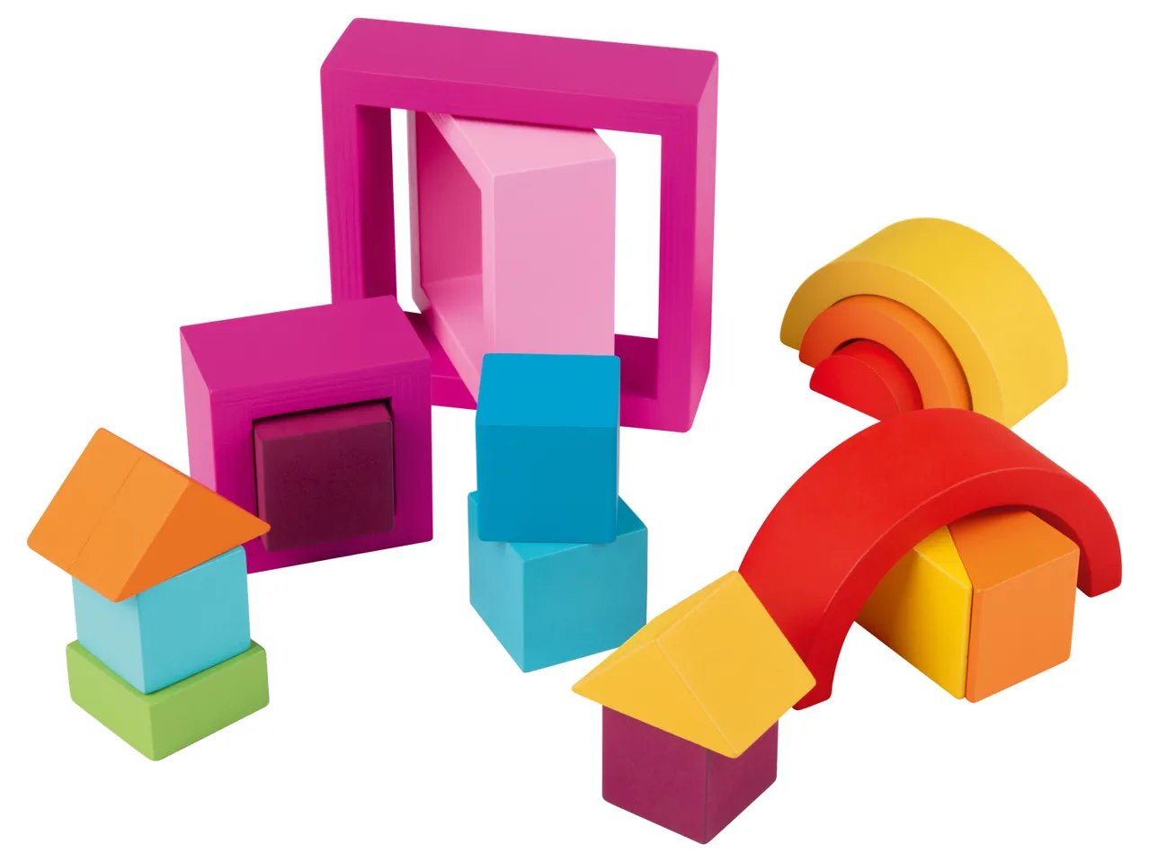 Gioco Montessori "Regoli, figure o puzzle"