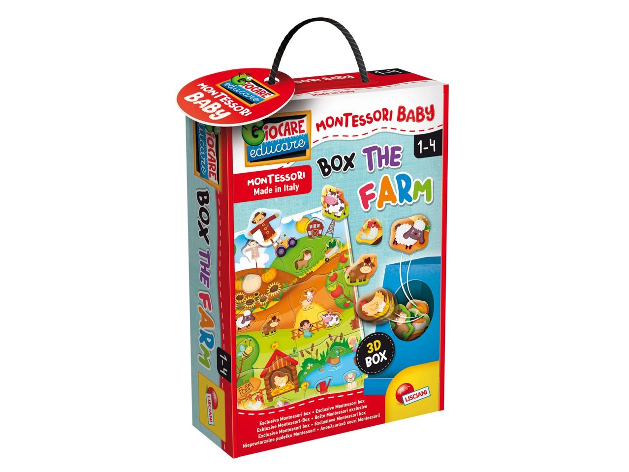 Gioco educativo Montessori