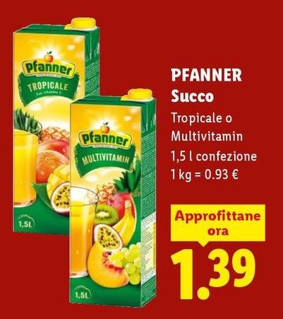 Pfanner - Succo