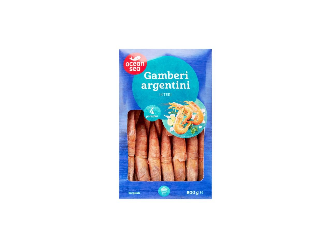 Gamberi argentini interi