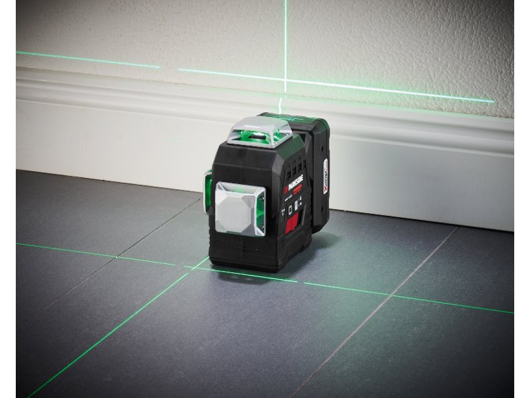 Livella laser a croce ricaricabile
