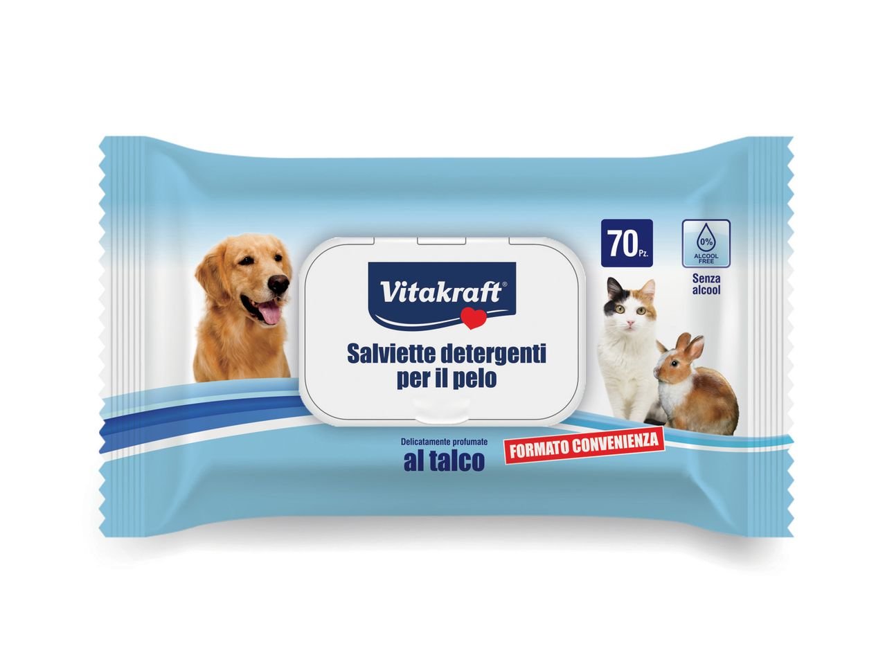 Salviette per cani