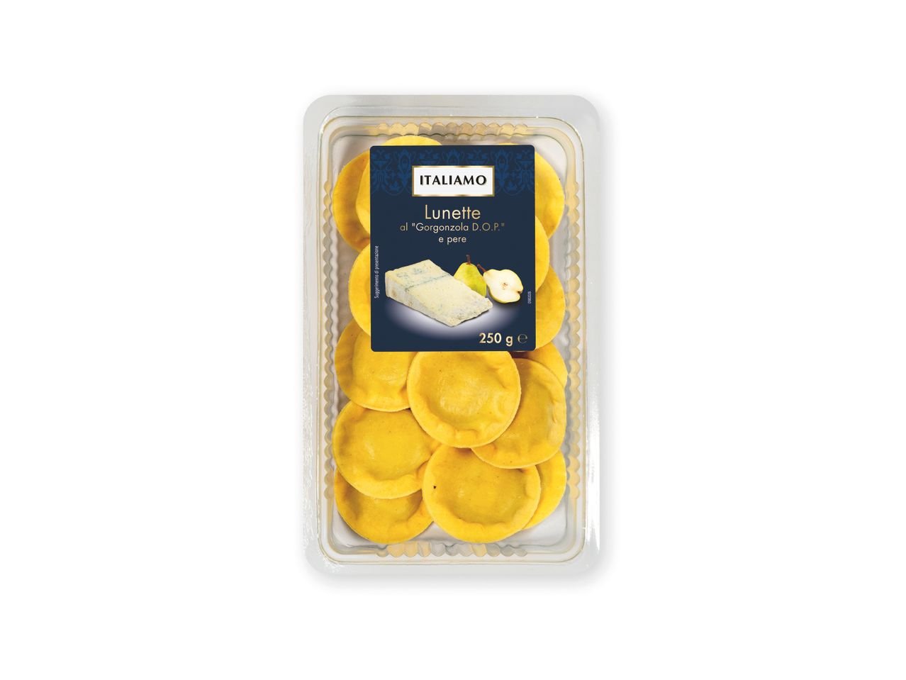 Lunette al “Gorgonzola DOP” e pere