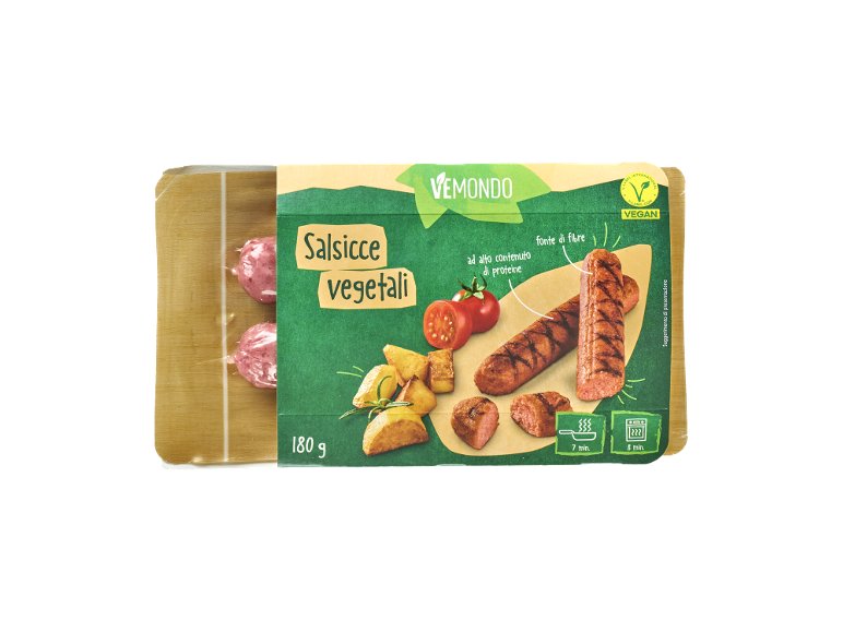Salsicce vegetali