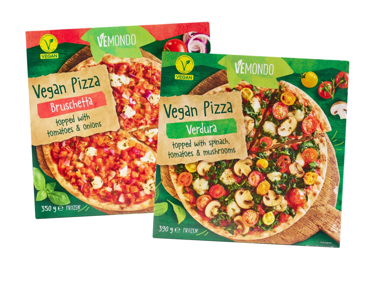 Pizza vegana