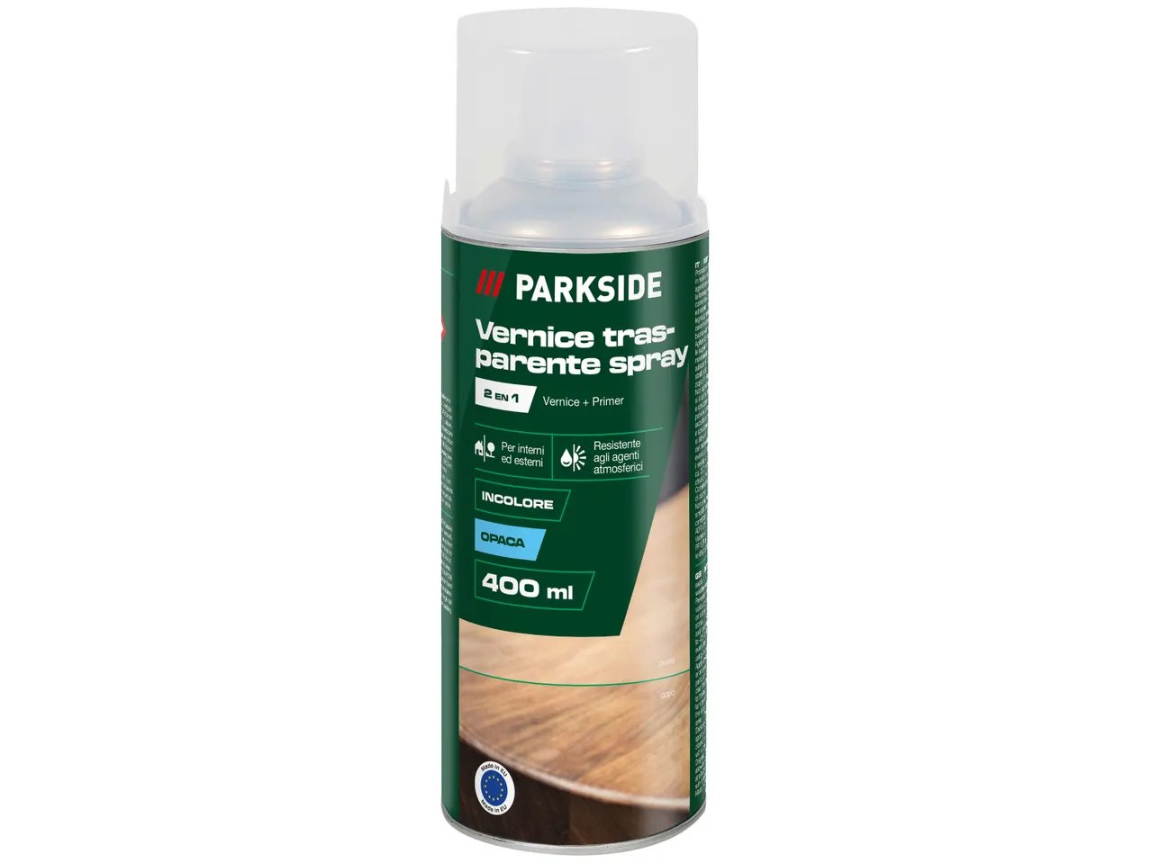 Vernice trasparente o colorata spray