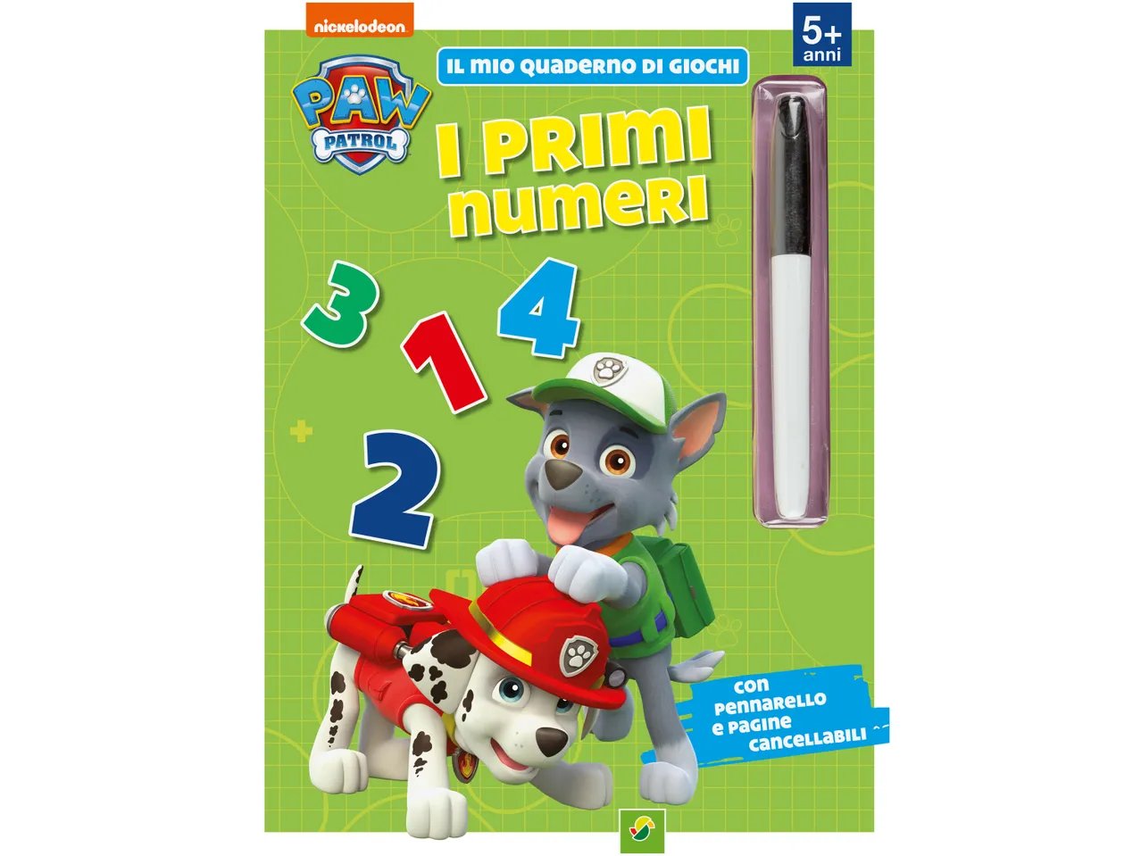 Libro di attività per bambini con penna "Peppa Pig, Paw Patrol"