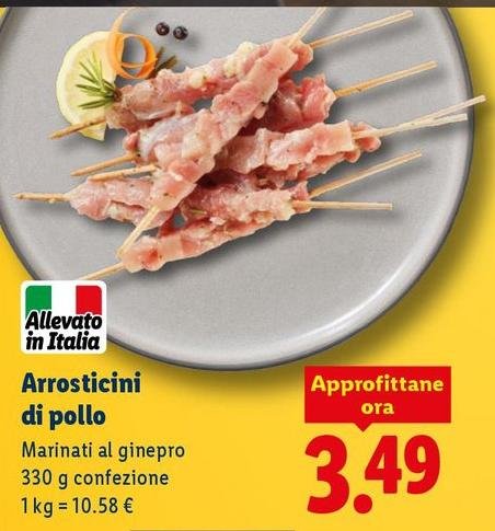 Arrosticini Di Pollo