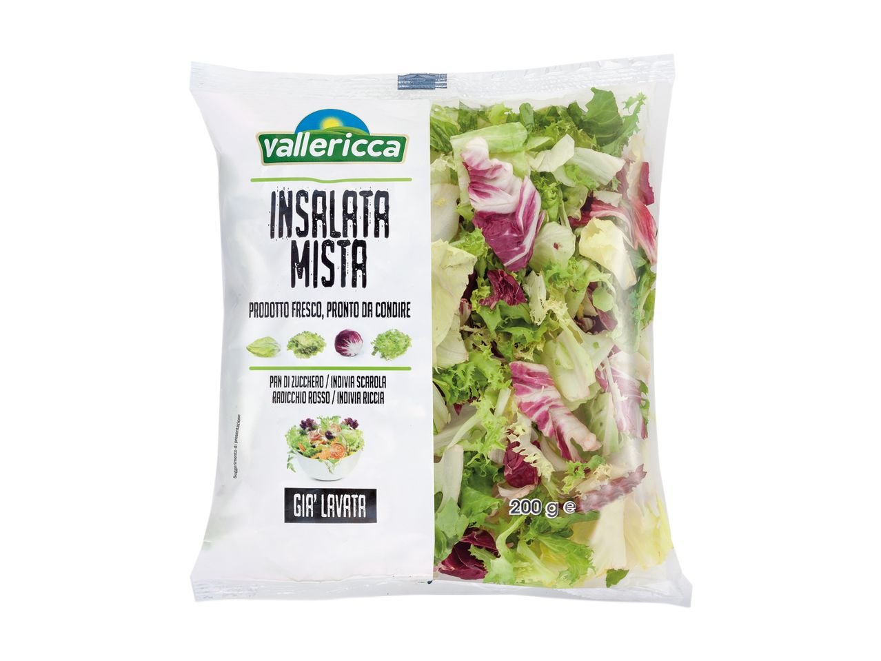 Insalata mista già lavata
