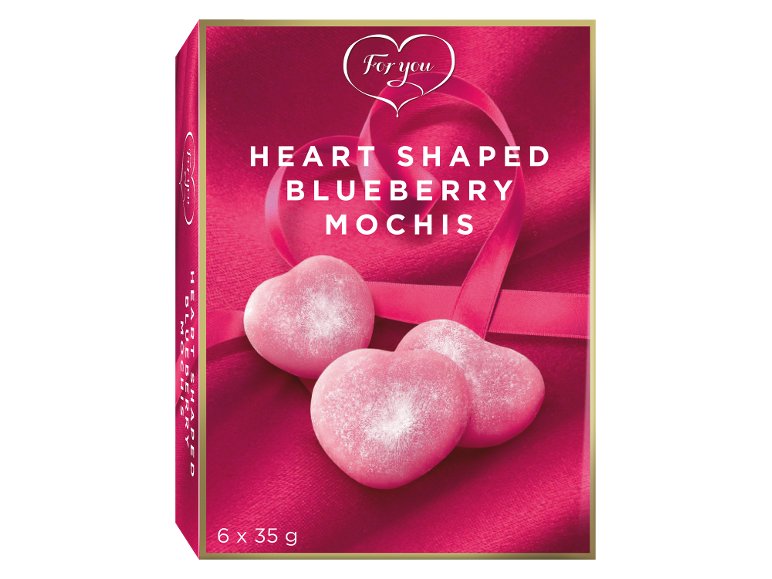 Mochi a forma di cuore