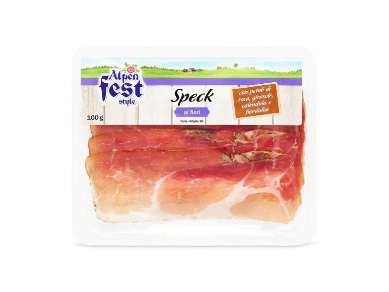 Speck ai fiori delle alpi
