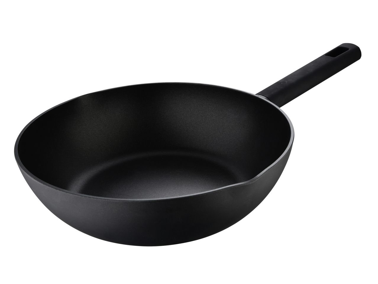 Wok in alluminio forgiato
