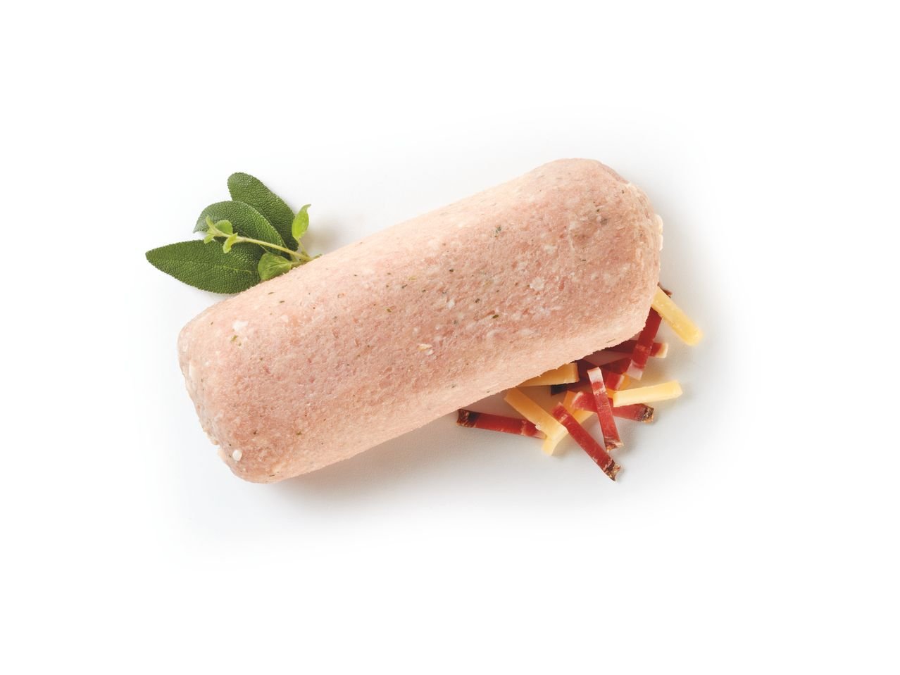 Polpettone rustico con tacchino, speck e formaggio