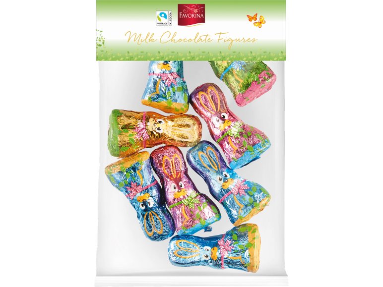 Figure pasquali di cioccolato
