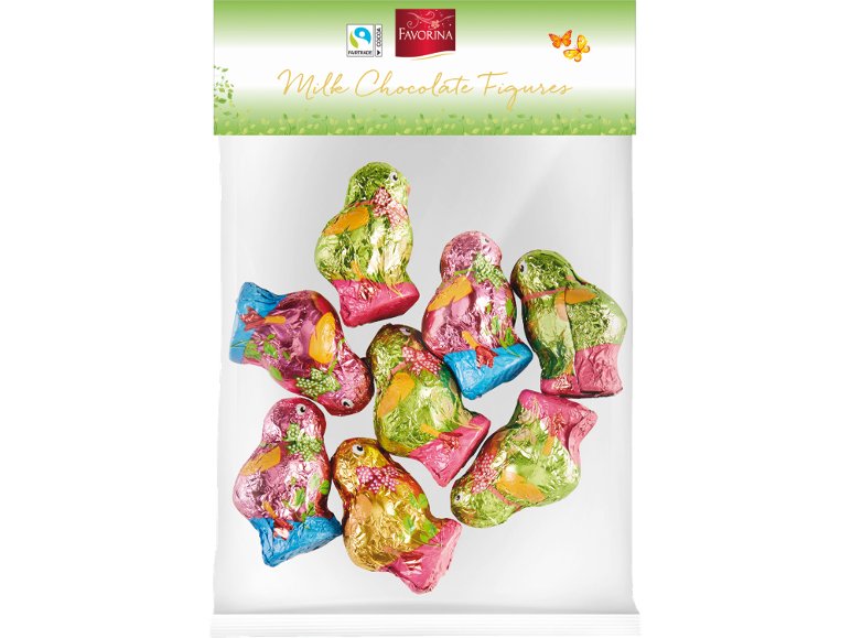 Figure pasquali di cioccolato