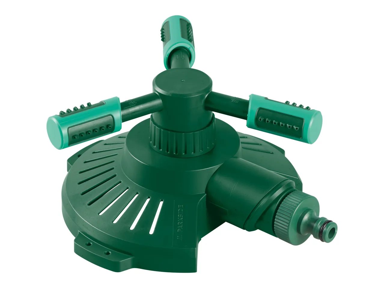 Irrigatore oscillante o rotante a 3 bracci