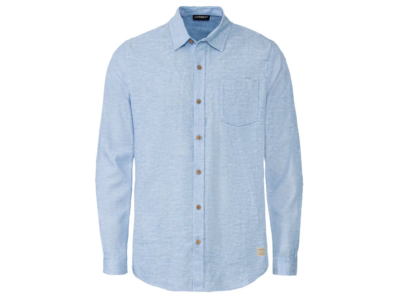Camicia in canapa da uomo