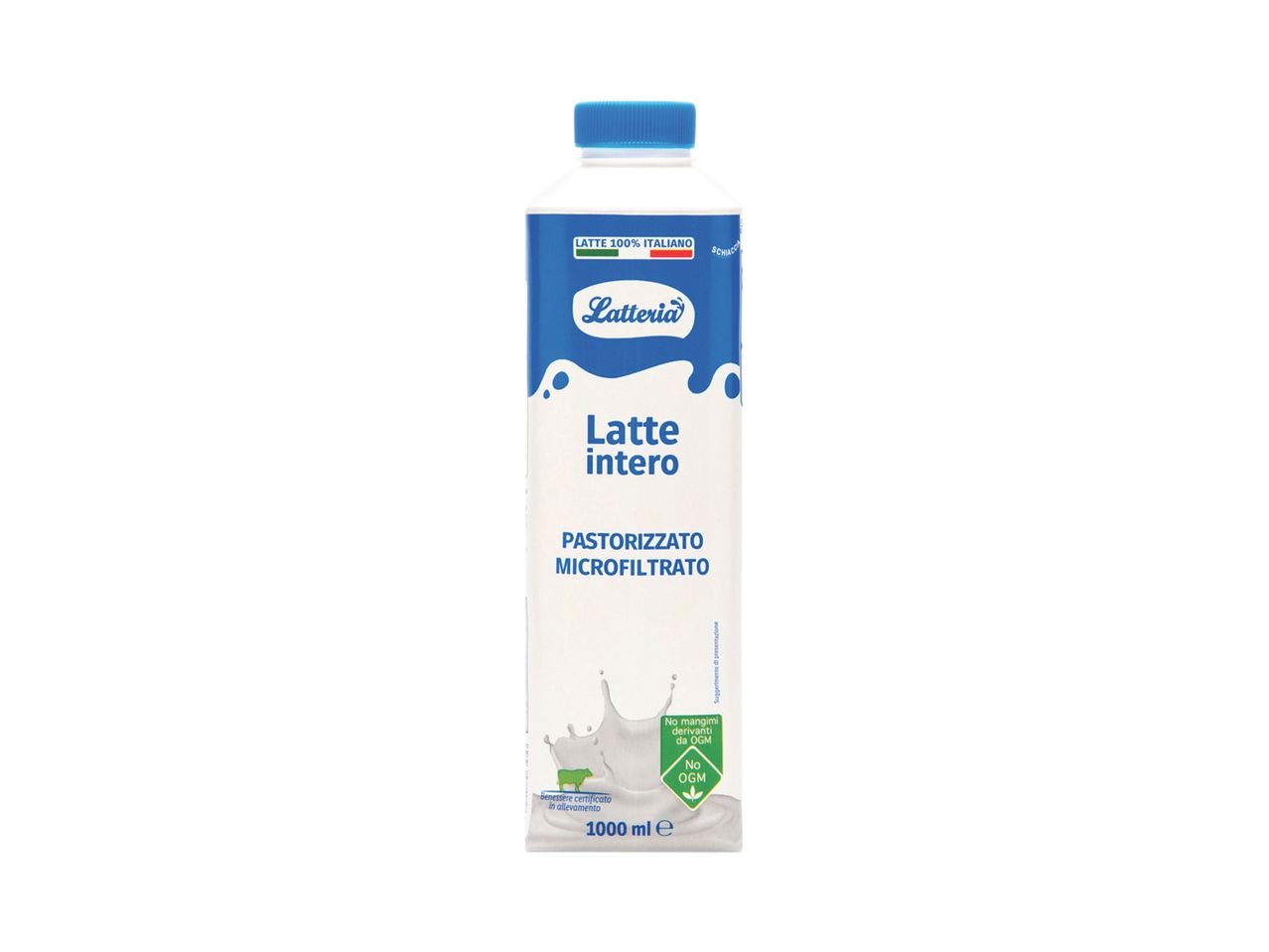 Latte intero pastorizzato microfiltrato