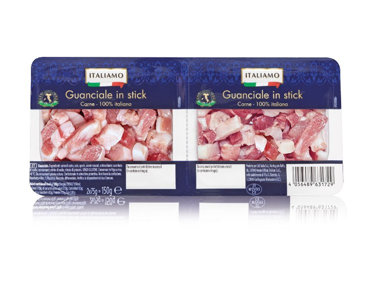 Guanciale in stick