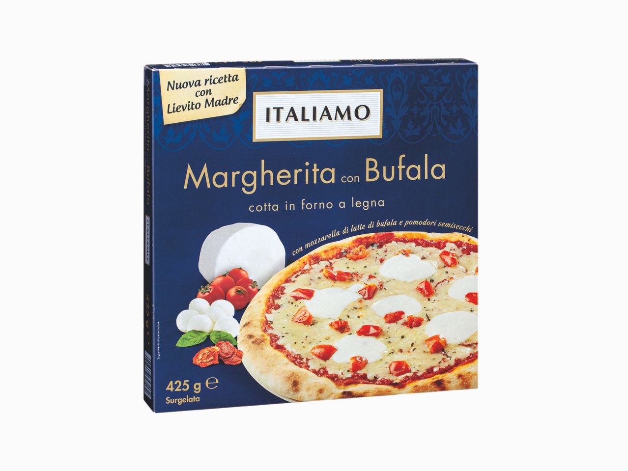 Pizza Margherita con bufala