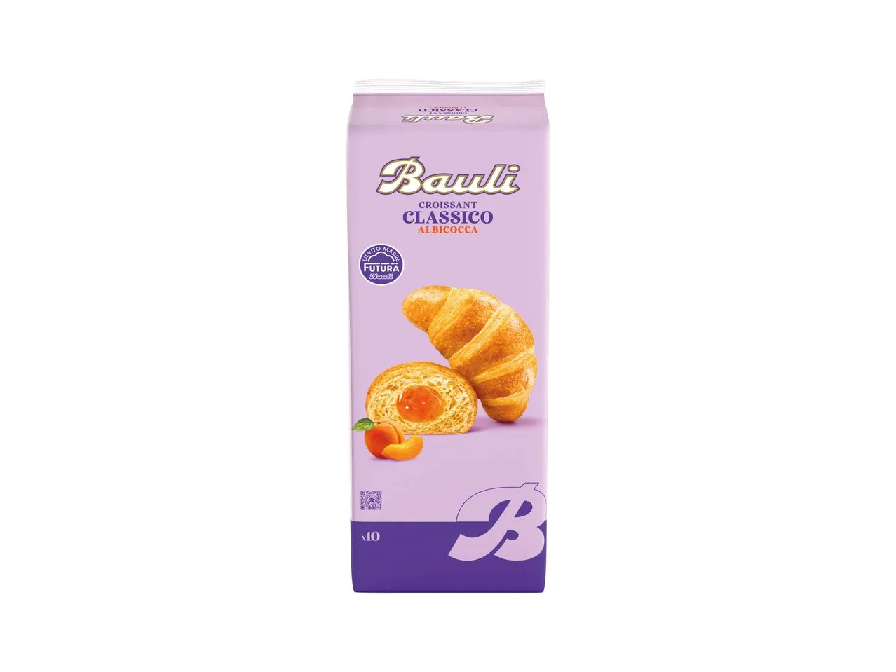 Croissant ripieno all'albicocca