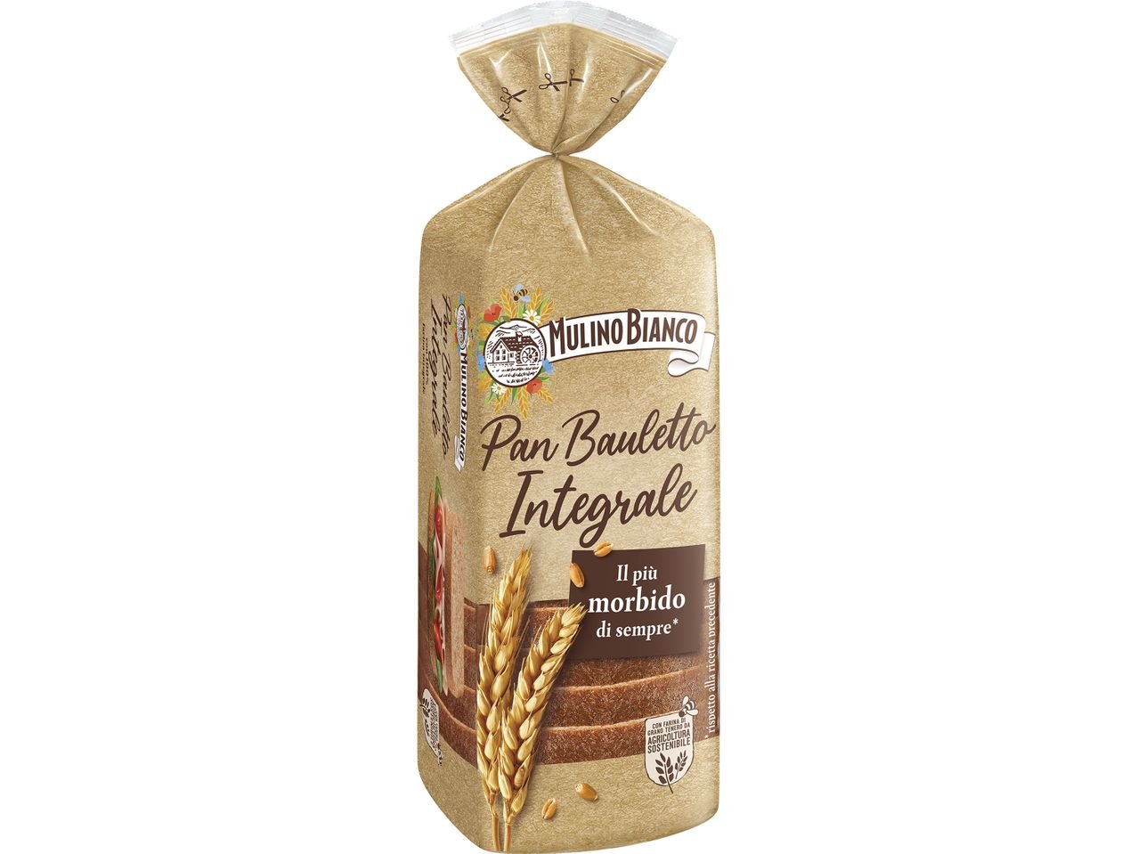 Mulino Bianco Pan Bauletto integrale