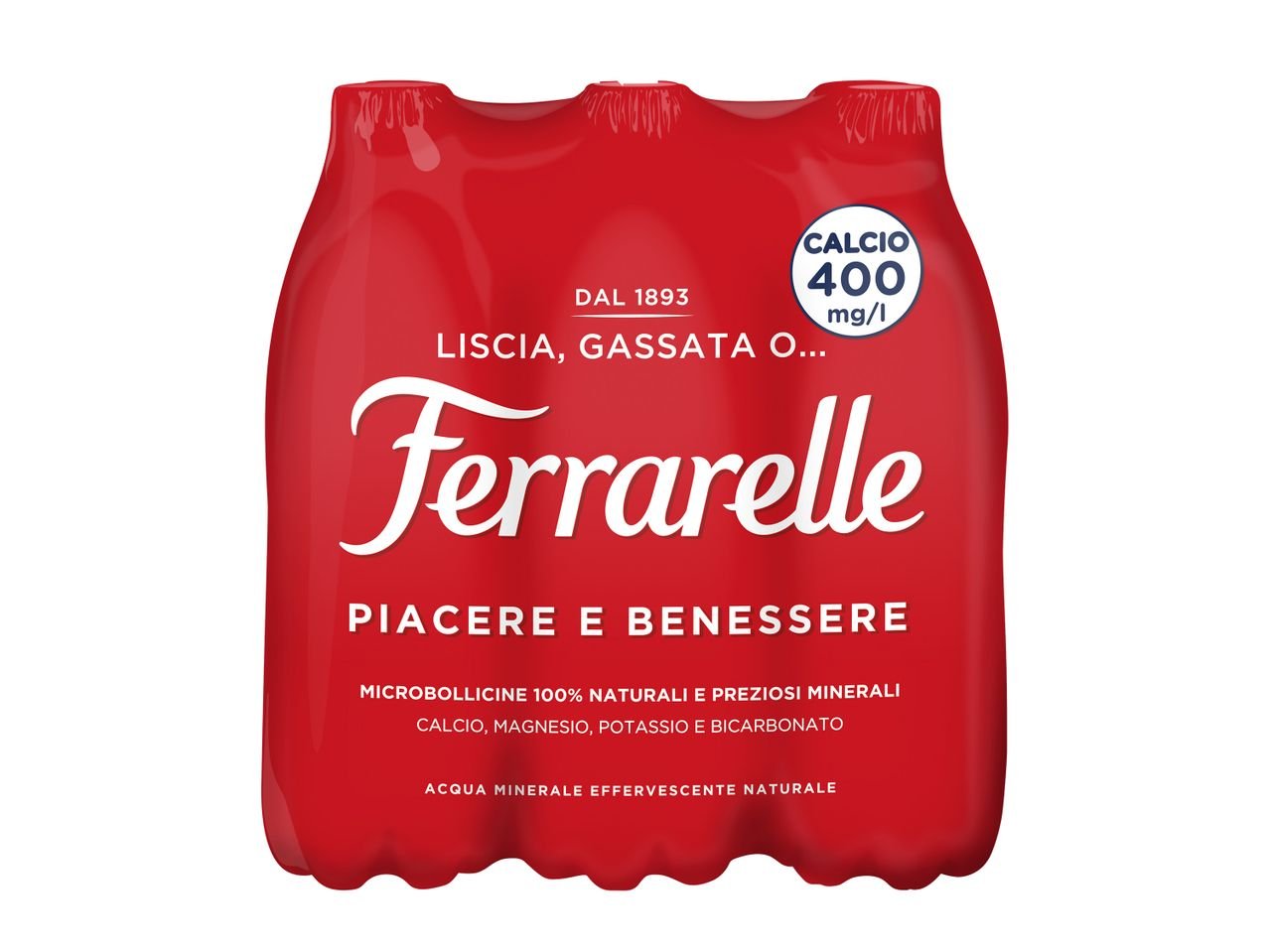 Ferrarelle - Acqua Minerale Effervescente Naturale