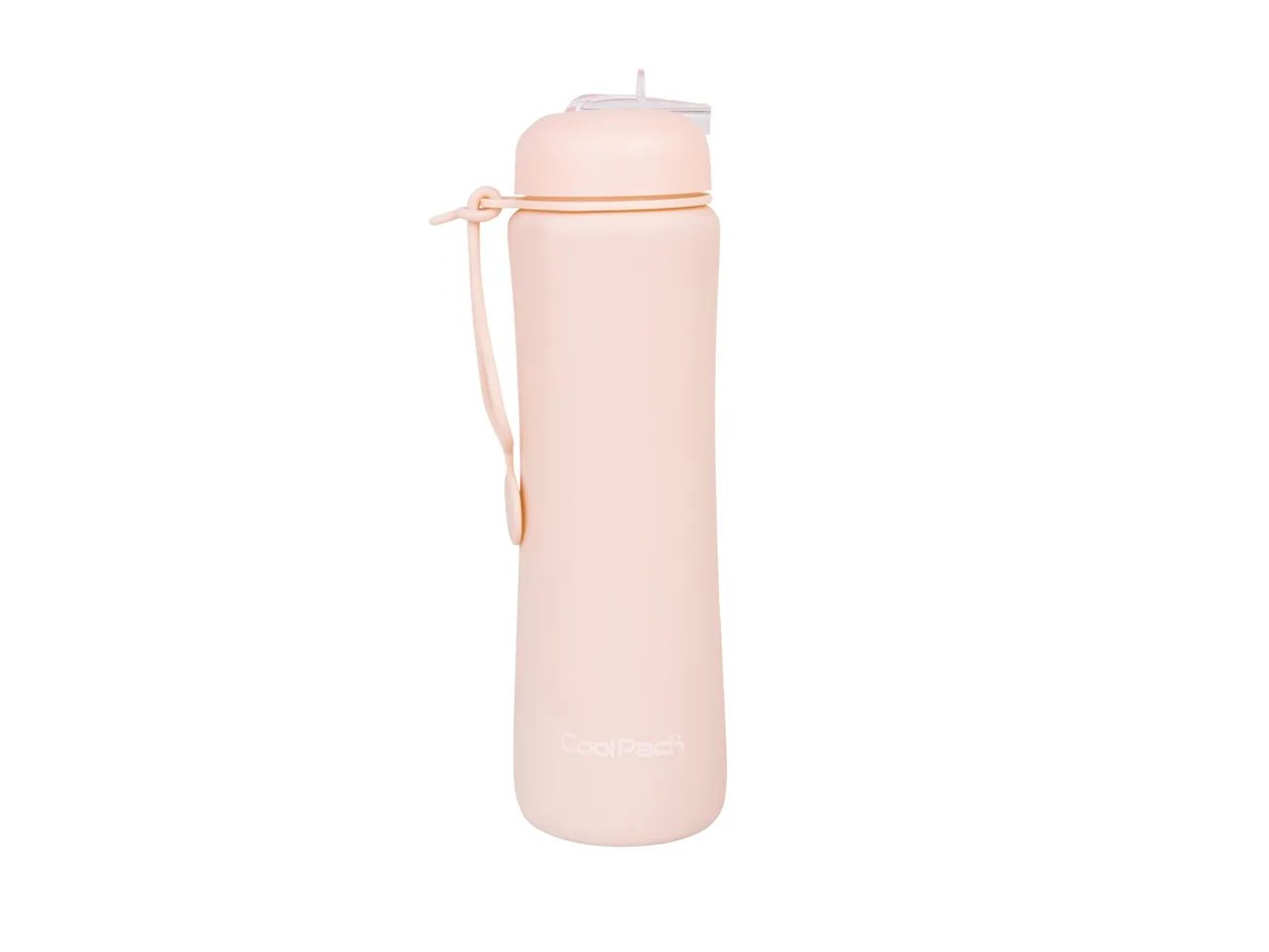 Borraccia o borraccia pieghevole in silicone, 600 ml