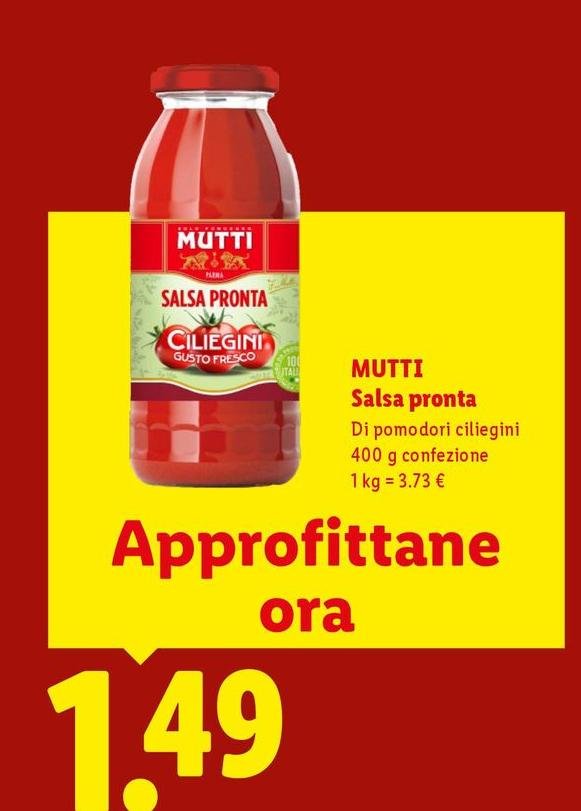 Mutti - Salsa Pronta