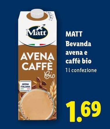 Matt - Bevanda Avena E Caffè Bio