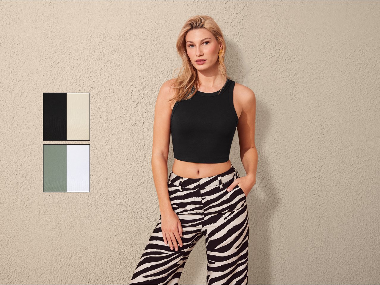 Crop top da donna
