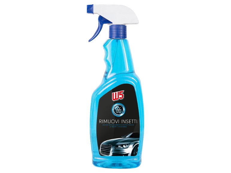 Detergente per cerchioni o spray rimuovi insetti