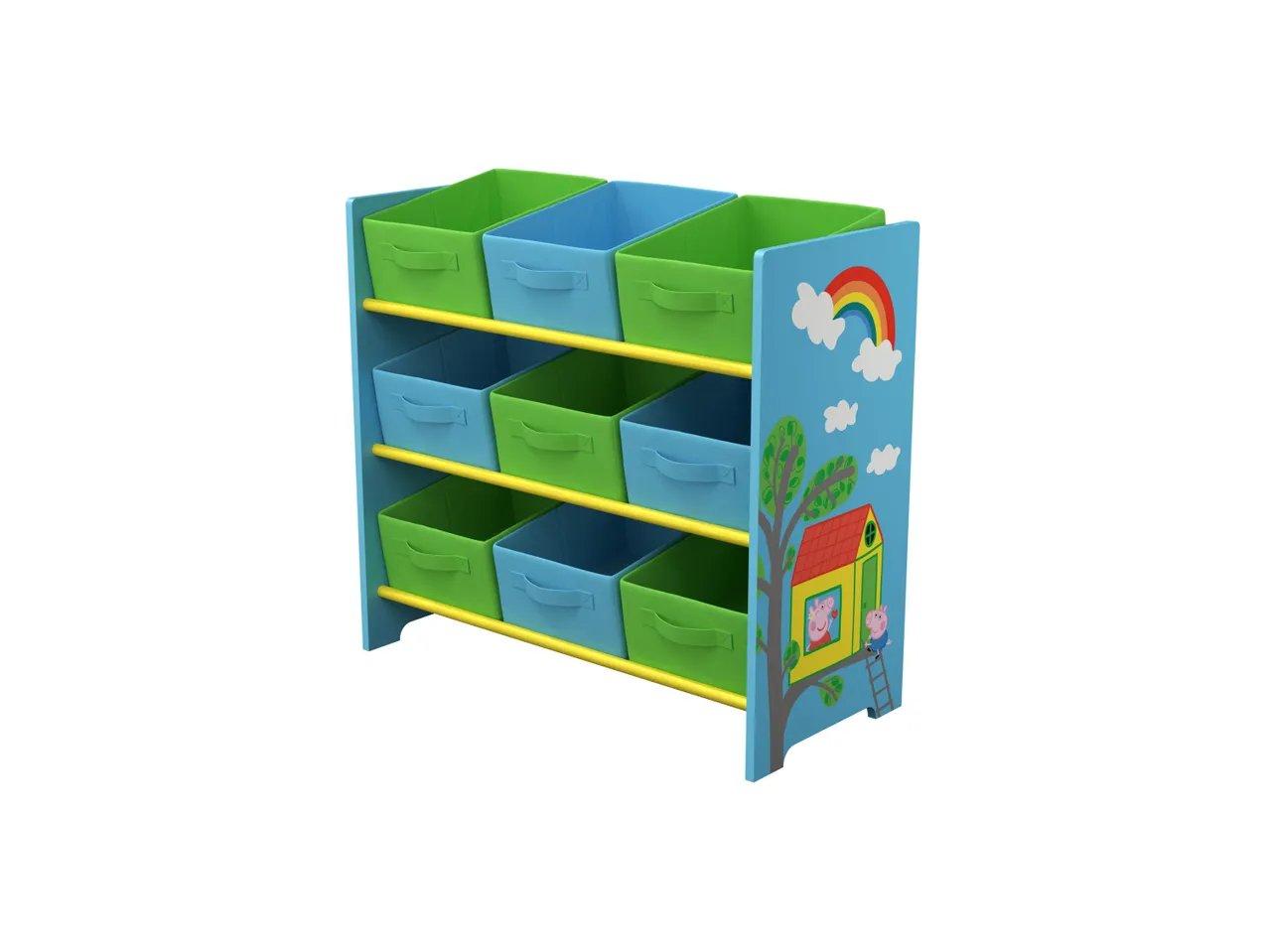 Scaffale portaoggetti per bambini "Peppa Pig"