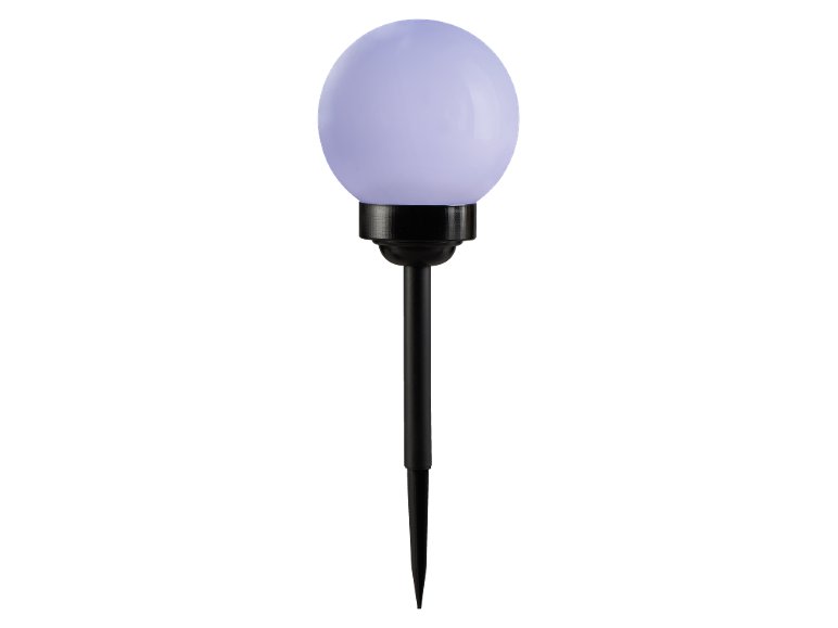 Lampada LED ad energia solare con picchetto