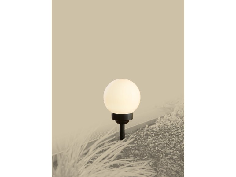 Lampada LED ad energia solare con picchetto