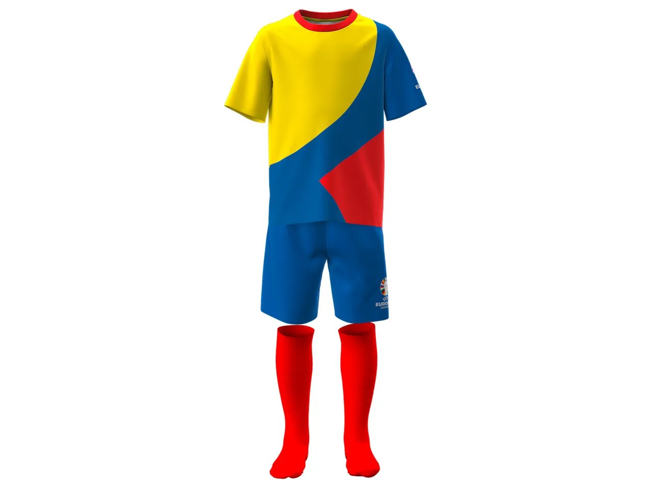 Completo da calcio per bambini "UEFA 2024"