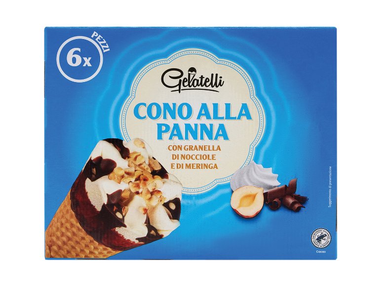 Cono alla panna