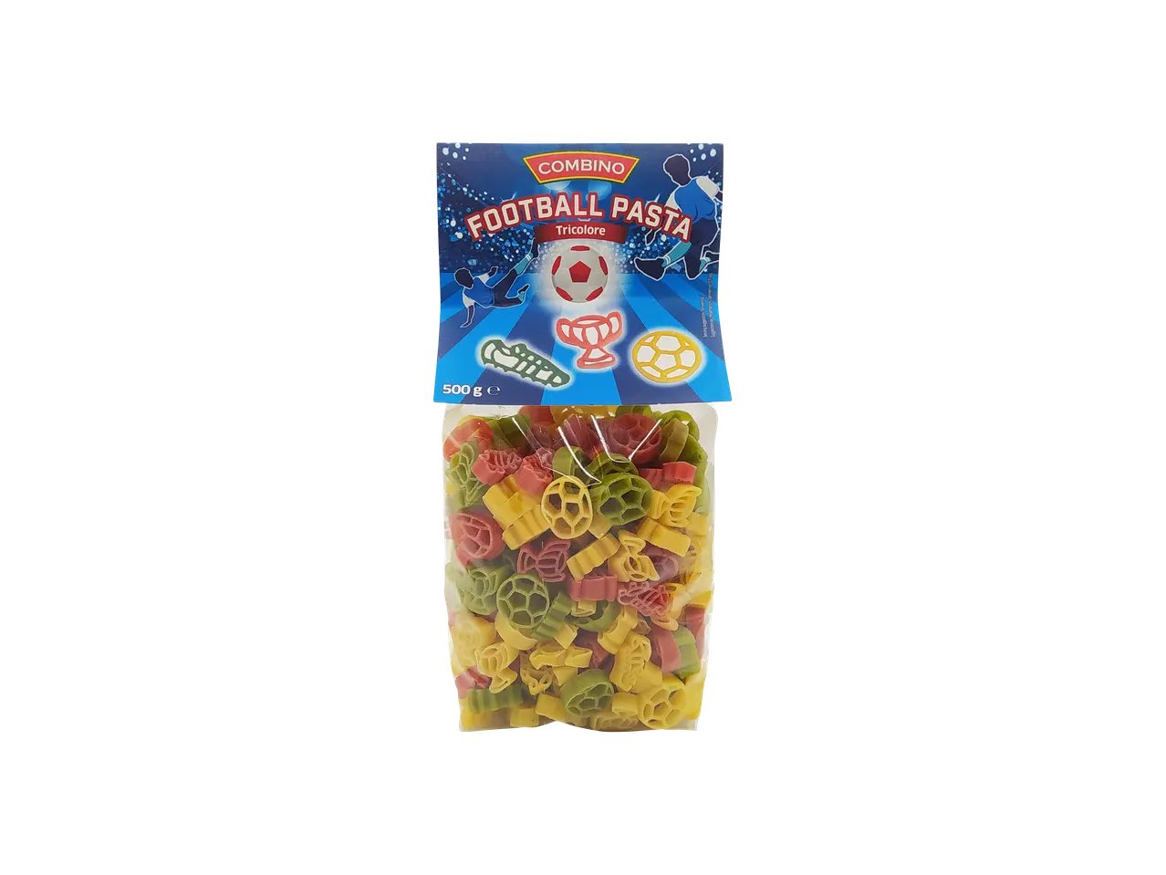 Pasta con motivi a tema calcio