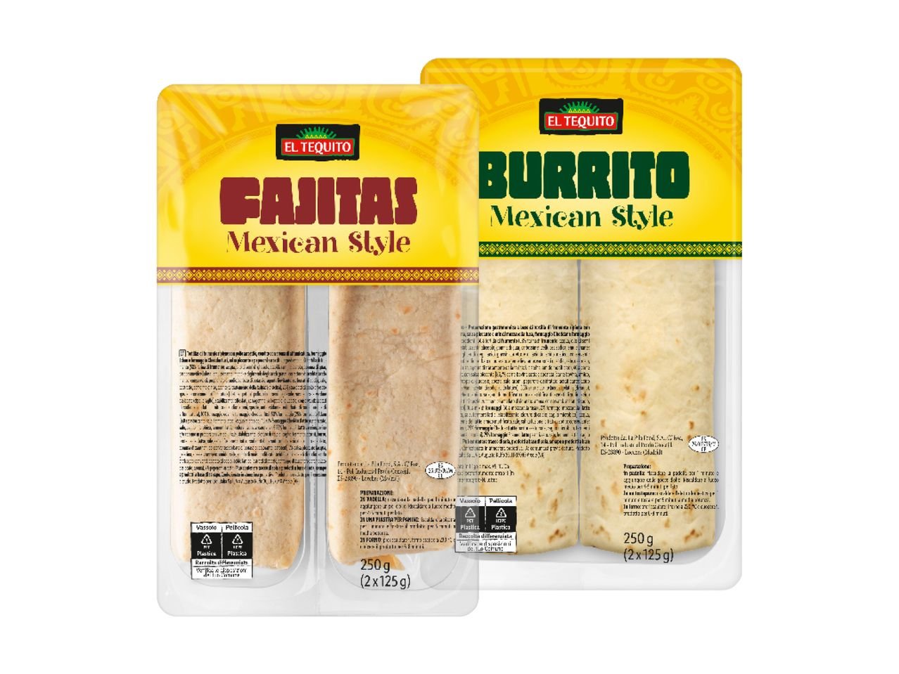 Fajitas o burrito