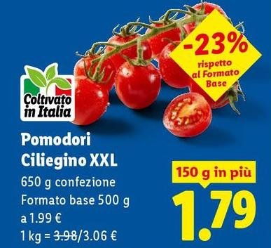Pomodori Ciliegino XXL