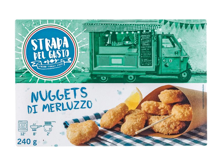 Nuggets di merluzzo