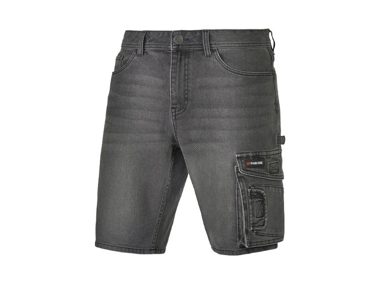 Pantaloni corti in jeans da lavoro per uomo