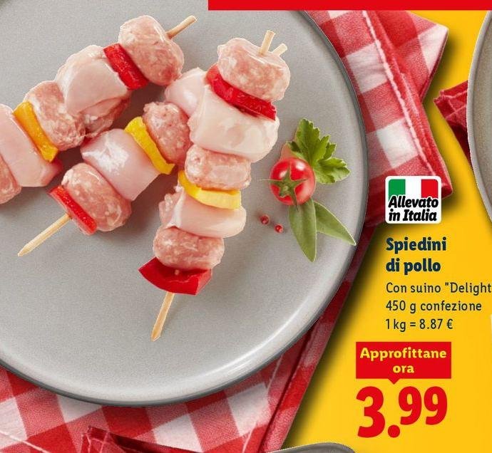 Spiedini Di Pollo