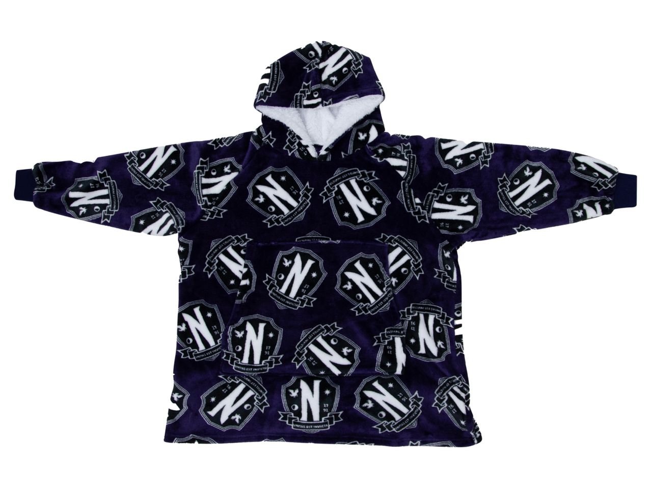 Pile con cappuccio da bambini "Wednesday"