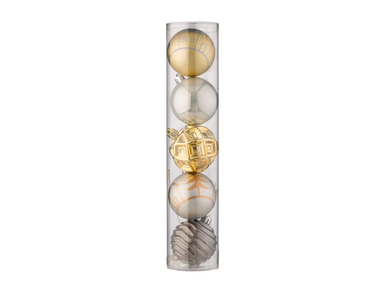 Palline natalizie, 5 o 7 pezzi