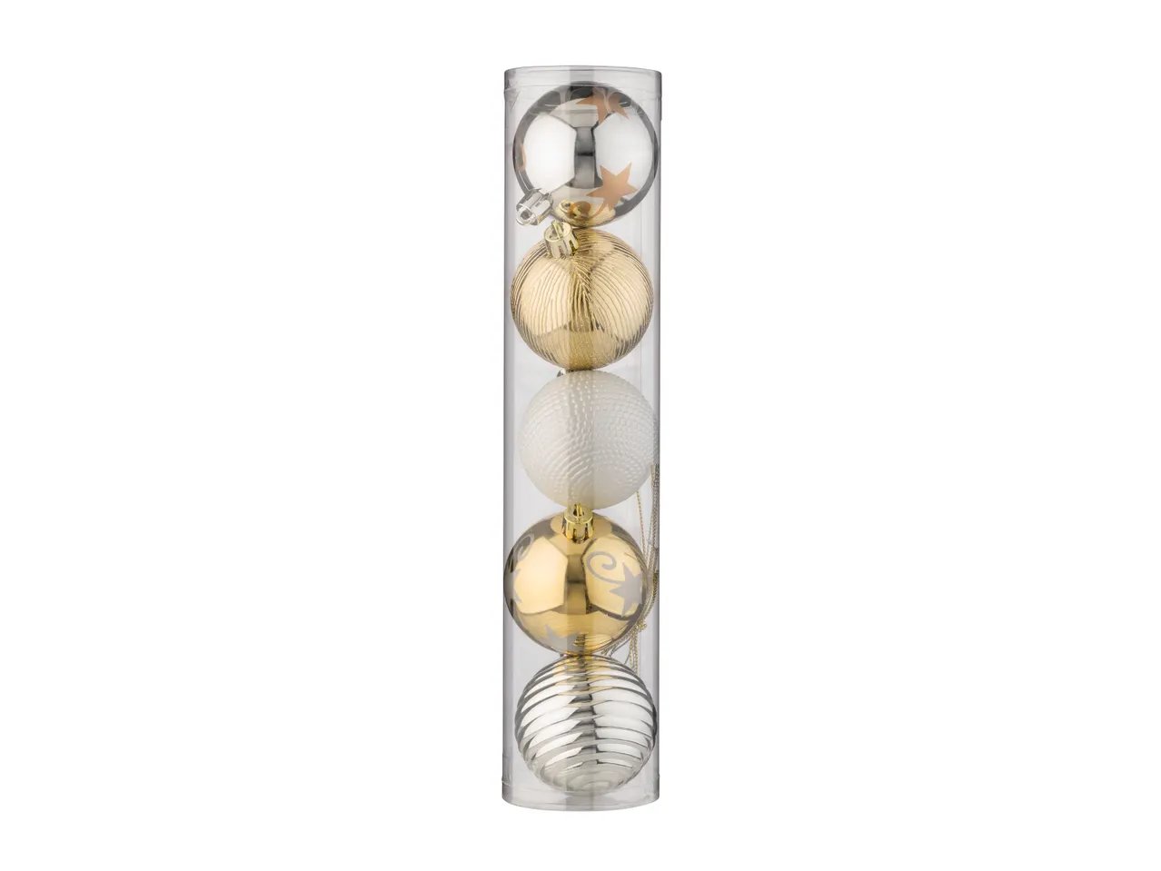 Palline natalizie, 5 o 7 pezzi