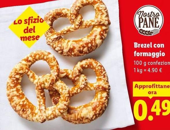 Brezel Con Formaggio