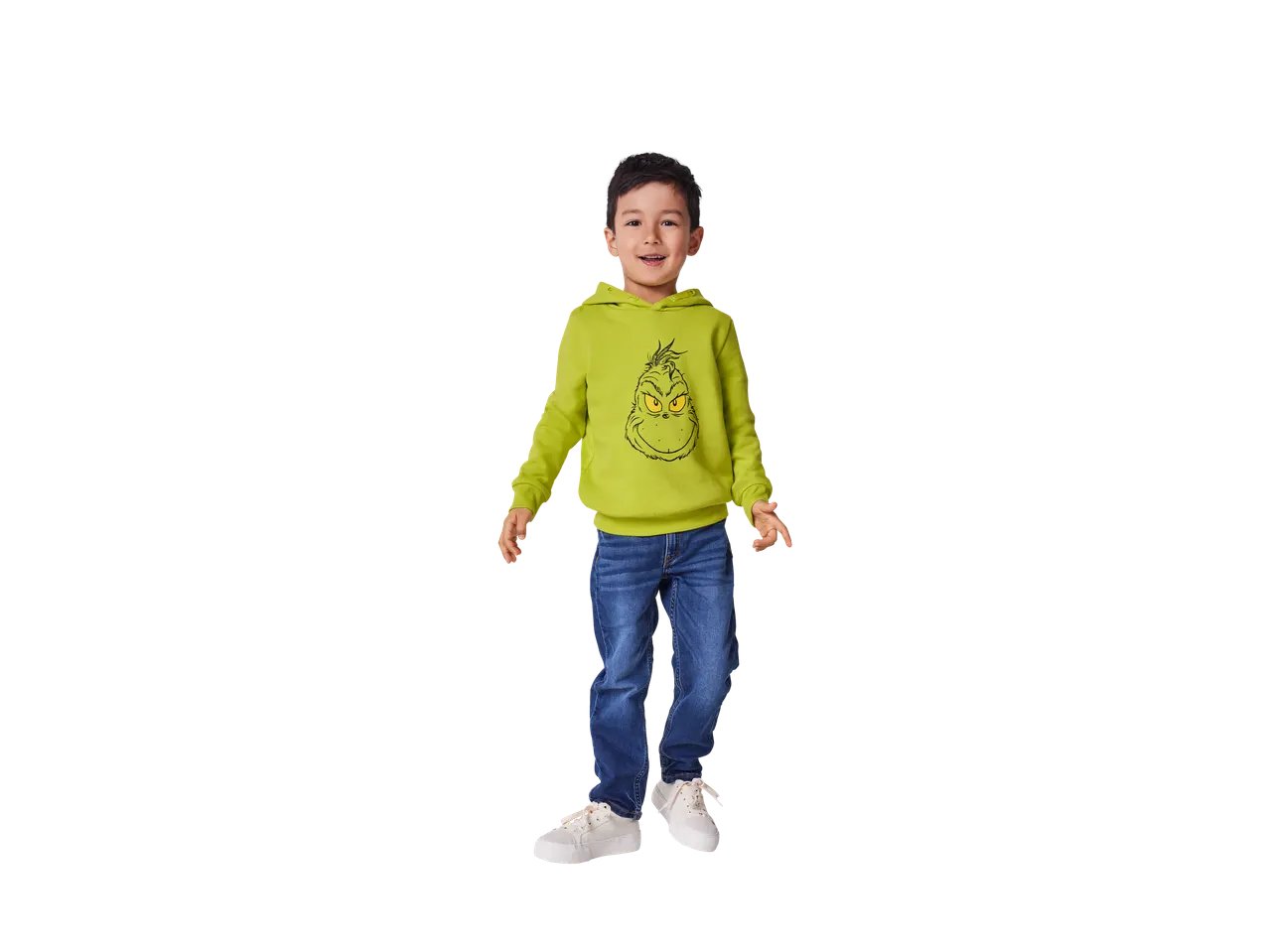 Felpa da bambino “Grinch”